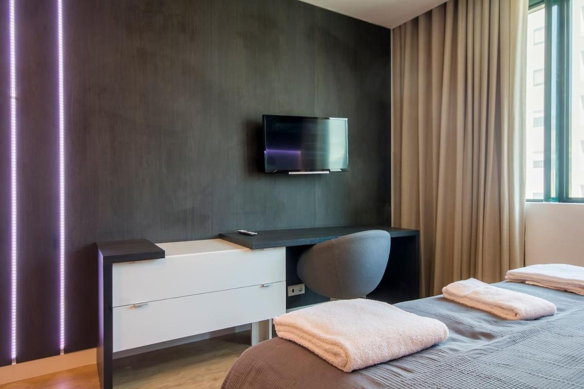418 Apartamento Gale Wifi, Estacionamento, Elevador OOporto Exteriör bild