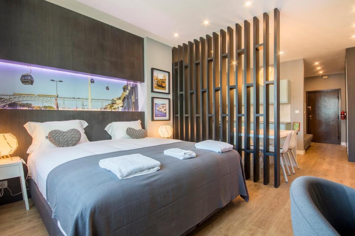 418 Apartamento Gale Wifi, Estacionamento, Elevador OOporto Exteriör bild